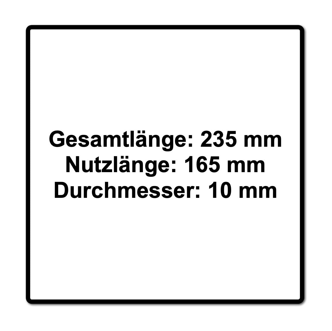 Festool Schlangenbohrer SB CE D10 10 mm ( 205905 ) für Schlagbohrschrauber und Bohrschrauber - Toolbrothers