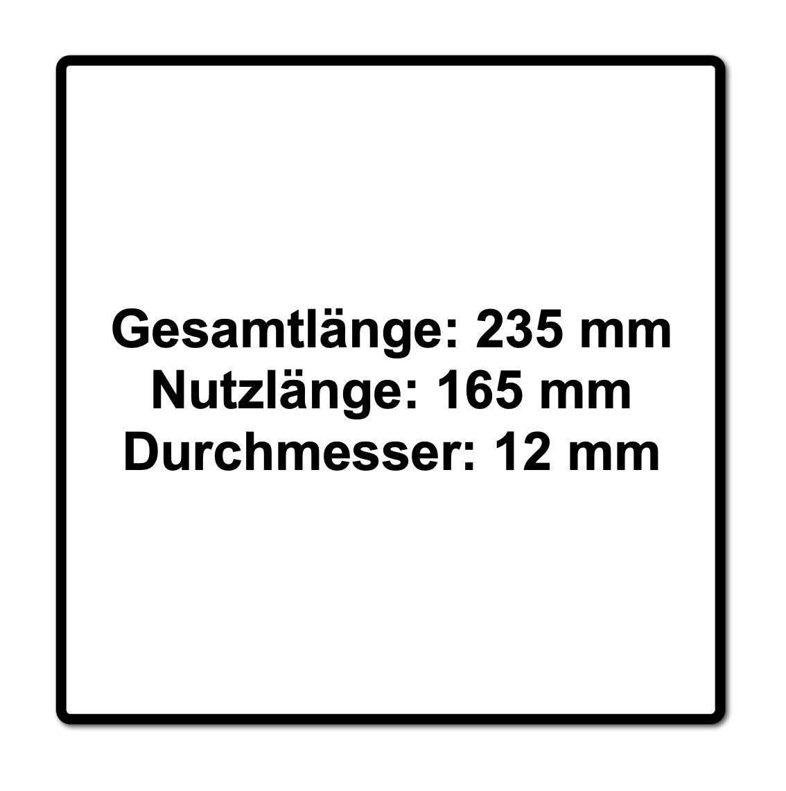 Festool Schlangenbohrer SB CE D12 12 mm ( 205906 ) für Schlagbohrschrauber und Bohrschrauber - Toolbrothers