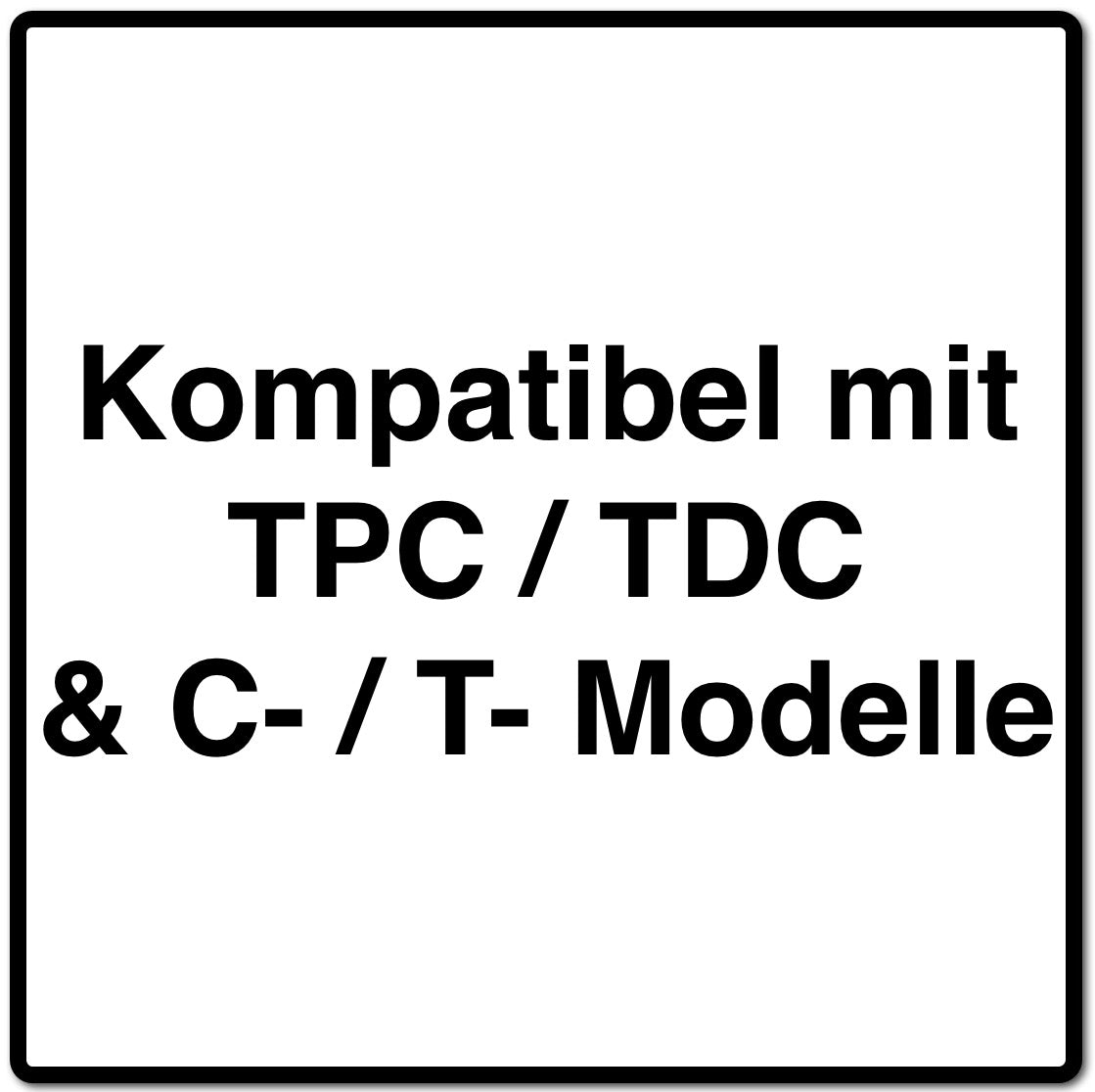 Fixation excentrique Festool EX-UNI pour modèles TPC / TDC &amp; C-T (sauf CXS / TXS) (205223)