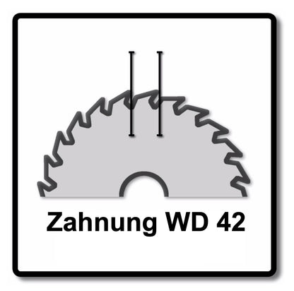 Festool Kreissägeblatt Wood Fine Cut HW 160 x 1,8 x 20 mm WD42 ( 205553 ) für Tauchsägen TS 55 F, TSC 55 K & Handkreissägen HK 55, HKC 55 - Toolbrothers