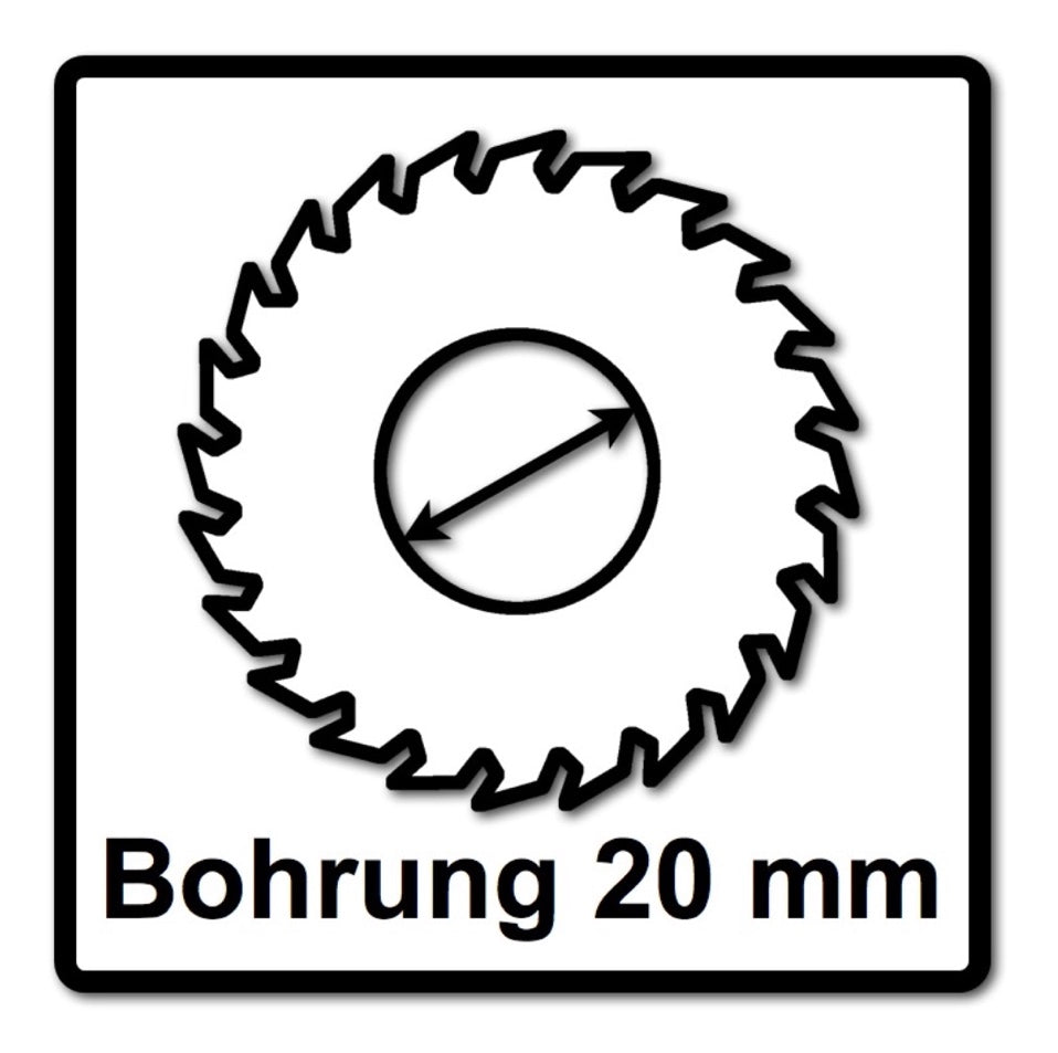 Festool Kreissägeblatt Aluminium / Plastics HW 160 x 1,8 x 20 mm F/FA52 ( 205555 ) für Tauchsägen TS 55 F, TSC 55 K & Handkreissägen HK 55, HKC 55 - Toolbrothers