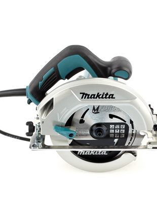 Makita HS 7601 J scie circulaire à main 190 mm 1200 W + lame de scie + 2x pince à vis + Makpac