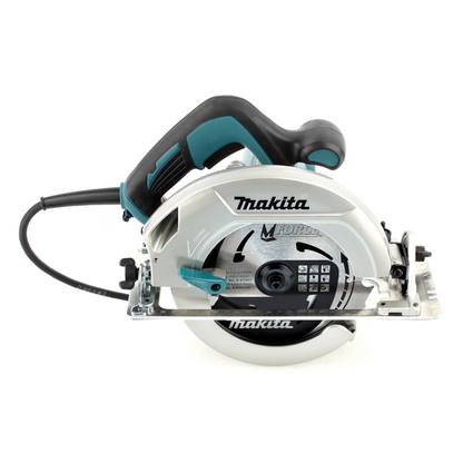 Makita HS 7601 J scie circulaire à main 190 mm 1200 W + lame de scie + 2x pince à vis + Makpac