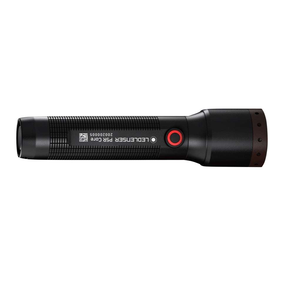 Ledlenser P5R Core LED Taschenlampe 500 lm IPX8 Schwarz ( 502178 ) + 1x Akku + 1x Ladekabel - Toolbrothers