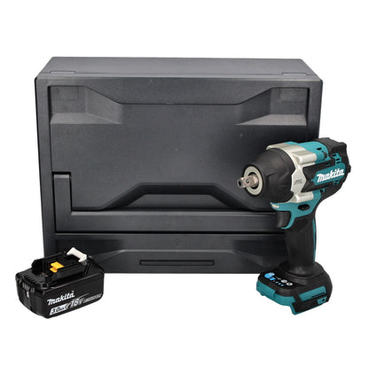 Makita DTW 701 F1X Akku Schlagschrauber 18 V 700 Nm 1/2" XPT Brushless + 1x Akku 3,0 Ah + Makbox - ohne Ladegerät