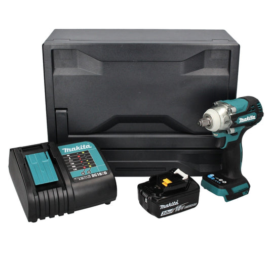 Makita DTW 300 SF1X Akku Schlagschrauber 18 V 330 Nm 1/2" Brushless + 1x Akku 3,0 Ah + Ladegerät + Makbox