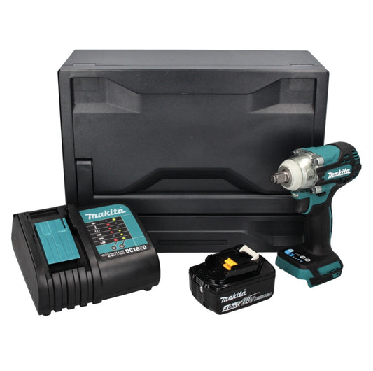 Makita DTW 300 SM1X clé à chocs sans fil 18 V 330 Nm 1/2" sans balai + 1x batterie 4,0 Ah + chargeur + Makbox