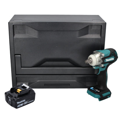 Makita DTW 300 T1X Clé à chocs sans fil 18 V 330 Nm 1/2" sans balais + 1x batterie 5,0 Ah + Makbox - sans chargeur