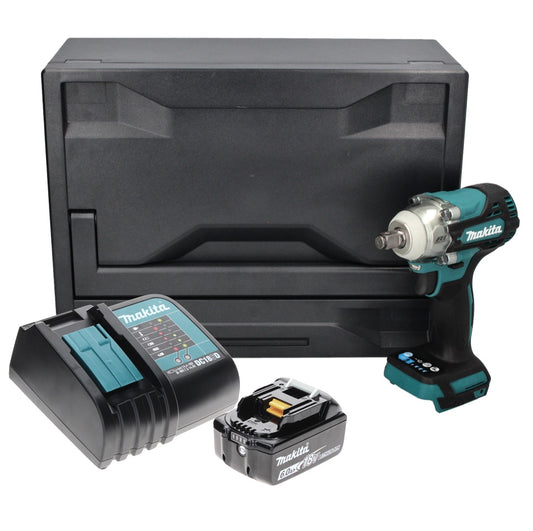 Makita DTW 300 SG1X Akku Schlagschrauber 18 V 330 Nm 1/2" Brushless + 1x Akku 6,0 Ah + Ladegerät + Makbox