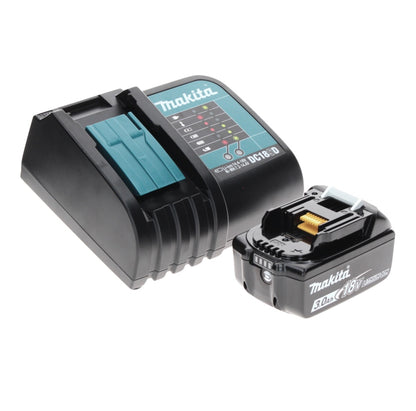 Makita DGA 519 SF1X Meuleuse d'angle sur batterie 18 V 125 mm sans balais X-Lock + 1x batterie 3,0 Ah + chargeur + Makbox