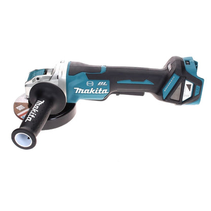 Makita DGA 519 T1X Meuleuse d'angle sans balais 18 V 125 mm X-Lock + 1x batterie 5,0 Ah + Makbox - sans chargeur