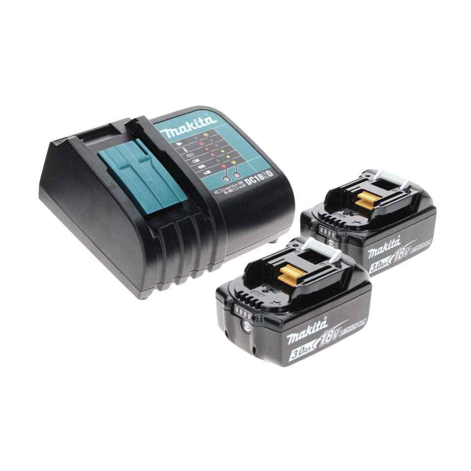 Makita DHP 485 SFX perceuse à percussion sans fil 18 V 50 Nm sans balai + 2x batteries 3,0 Ah + chargeur + Makbox