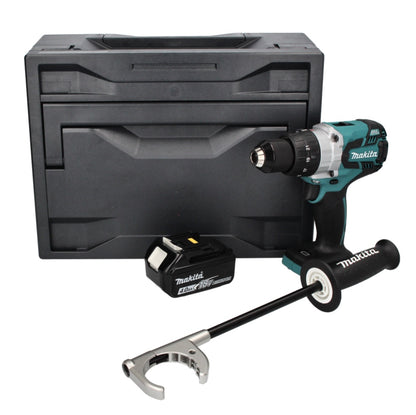 Makita DDF 481 M1X perceuse-visseuse sans fil 18 V 115 Nm sans balai + 1x batterie 4,0 Ah + Makbox - sans chargeur