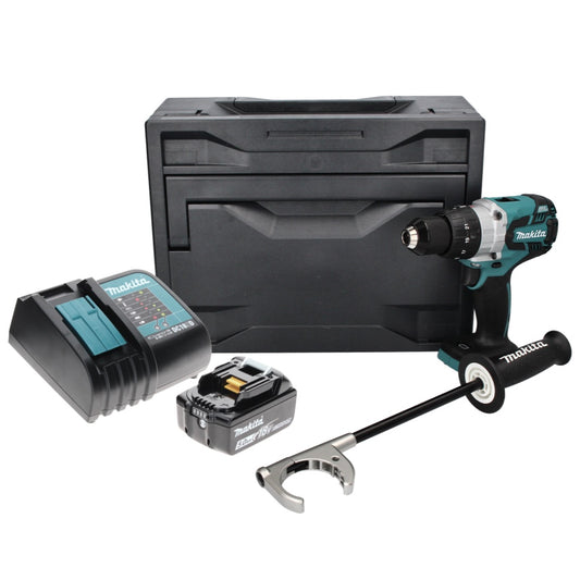 Makita DDF 481 ST1X Akku Bohrschrauber 18 V 115 Nm Brushless + 1x Akku 5,0 Ah + Ladegerät + Makbox