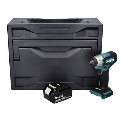 Makita DTW 180 M1X Clé à chocs sans fil 18 V 180 Nm 3/8" sans balais + 1x batterie 4,0 Ah + Makbox - sans chargeur