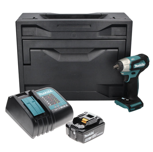 Makita DTW 180 SG1X clé à chocs sans fil 18 V 180 Nm 3/8" sans balais + 1x batterie 6,0 Ah + chargeur + Makbox