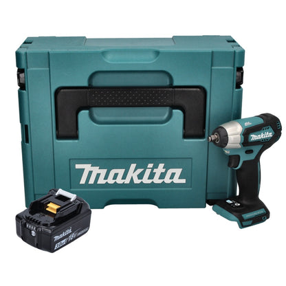 Makita DTW 180 F1J Clé à chocs sans fil 18 V 180 Nm 3/8" sans balais + 1x batterie 3,0 Ah + Makpac - sans chargeur