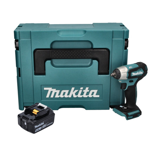 Makita DTW 180 G1J Clé à chocs sans fil 18 V 180 Nm 3/8" sans balais + 1x batterie 6,0 Ah + Makpac - sans chargeur