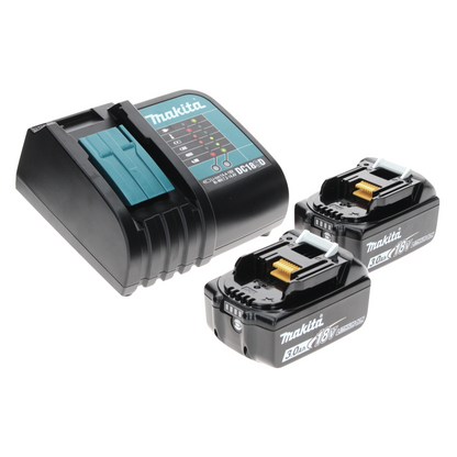 Makita DHR 202 SFX marteau combiné à batterie 18 V 2,0 J SDS Plus + 2x batteries 3,0 Ah + chargeur + Makbox