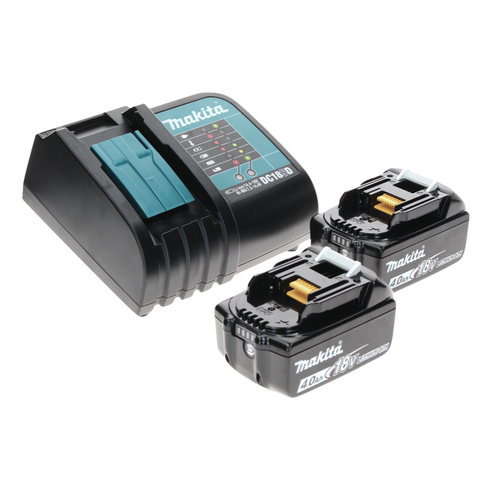 Makita DHR 202 SMX marteau combiné à batterie 18 V 2,0 J SDS Plus + 2x batteries 4,0 Ah + chargeur + Makbox