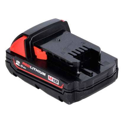 Kit de démarrage de batterie Milwaukee M18 B2 18 V 1x 2,0 Ah (1x 4932430062) + chargeur M12-18C 12 - 18 V (4932352959)