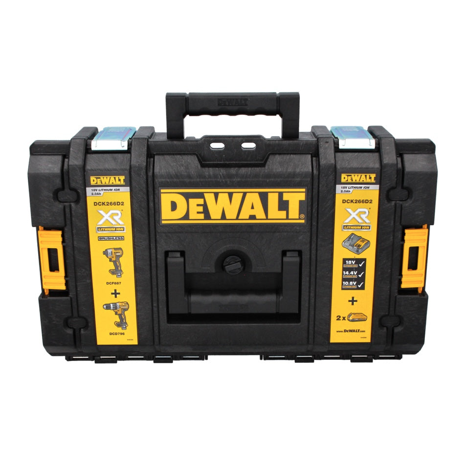 DeWalt Tough Box DS 150 Werkzeug Koffer ( 1-70-321 ) + Einlage für 2,0 Ah Akku - Toolbrothers