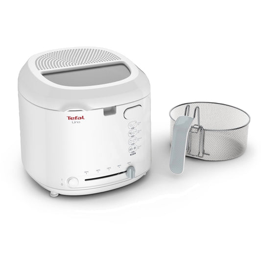 Tefal UNO FF203130 Friteuse 1475 Watt 1,8 l Volumen 150 - 190 °C Weiß