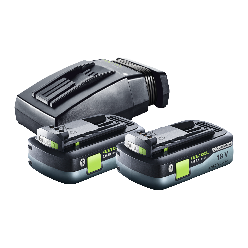 Festool HKC 55 EB-Basic Akku Handkreissäge 18 V 160 mm Brushless ( 576163 ) + 2x Akku 4,0 Ah + Ladegerät + Systainer - Toolbrothers