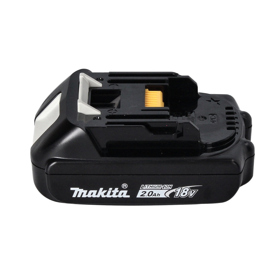 Makita BL 1820 B 18 V - Batterie Li-Ion 2,0 Ah / 2000 mAh avec affichage LED (197254-9) - originale, pas une réplique