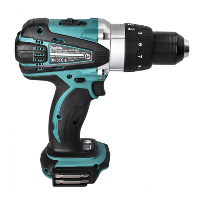 Makita DHP 458 Z perceuse à percussion sans fil 18 V 91 Nm + jeu de 40 embouts - sans batterie, sans chargeur