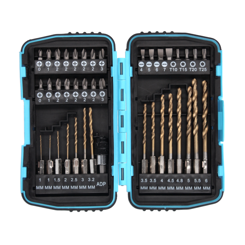 Makita DHP 482 ZW perceuse à percussion sans fil 18 V 62 Nm + jeu de 40 embouts - sans batterie, sans chargeur