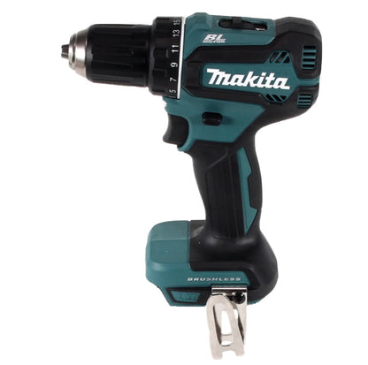 Makita DDF 485 RF1 Akku Bohrschrauber 18 V 50 Nm Brushless + 1x Akku 3,0 Ah + Ladegerät + 40 tlg. Bit Set