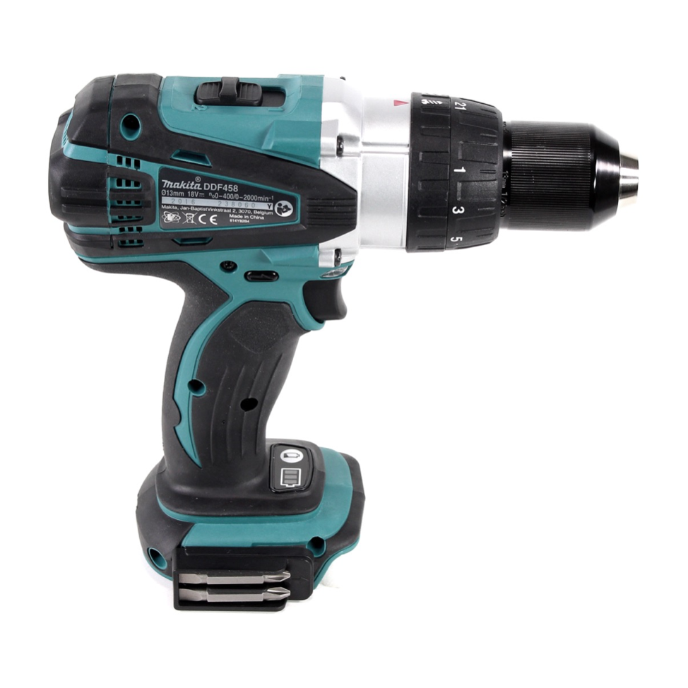 Makita DDF 458 Z perceuse-visseuse sans fil 18 V 91 Nm + jeu d'embouts 40 pièces - sans batterie, sans chargeur