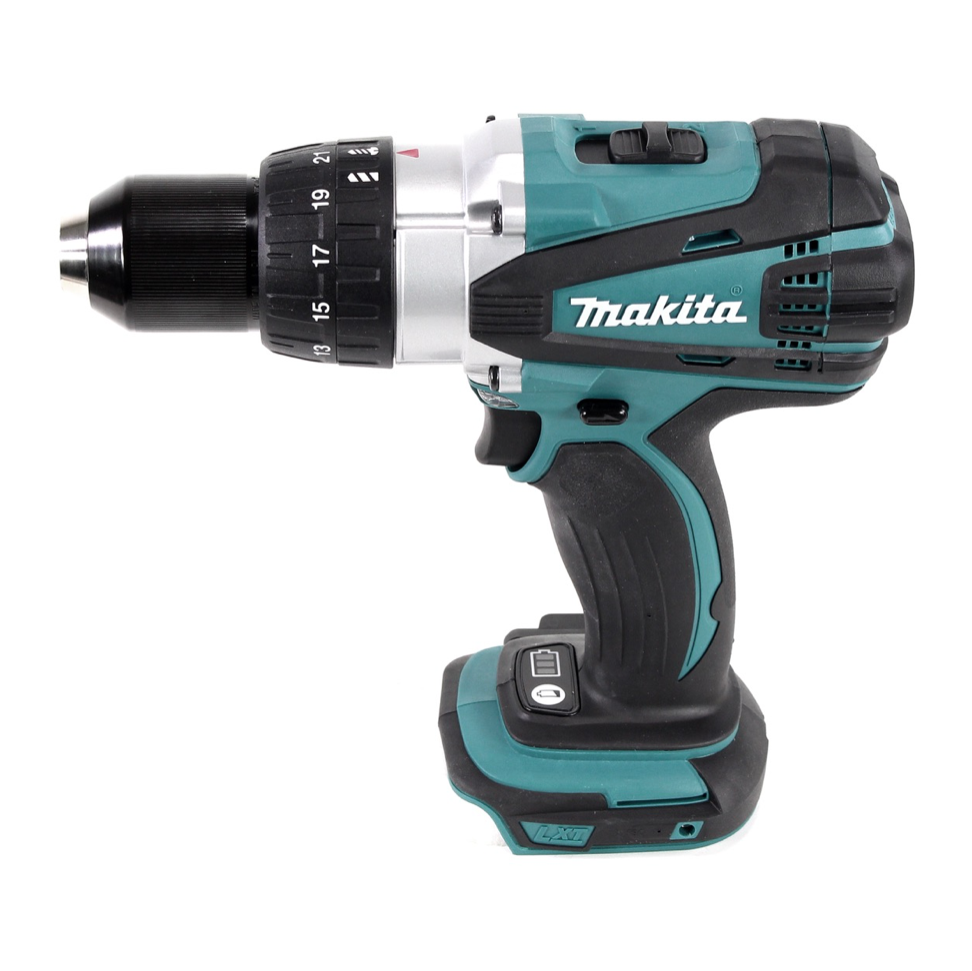 Makita DDF 458 RF1 perceuse-visseuse sans fil 18 V 91 Nm + 1x batterie 3,0 Ah + chargeur + jeu d'embouts 100 pièces