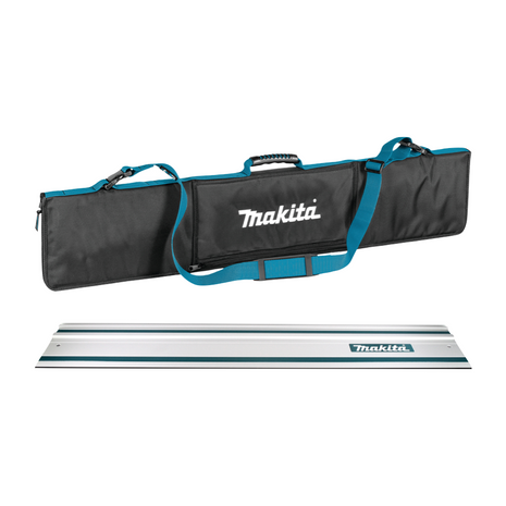 Rail de guidage Makita pour scies 1000 mm (199140-0) + sac de rail de guidage portable