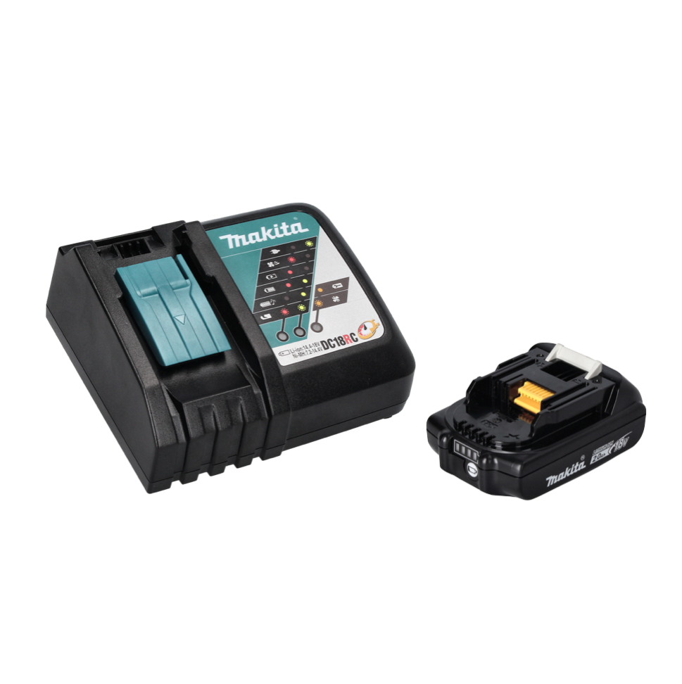 Makita DHP 482 RA1J perceuse à percussion sans fil 18 V 62 Nm + 1x batterie 2,0 Ah + chargeur + Makpac