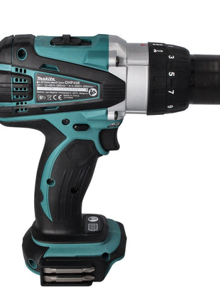 Makita DHP 458 RF Akku Schlagbohrschrauber 18 V 91 Nm + 2x Akku 3,0 Ah + Ladegerät