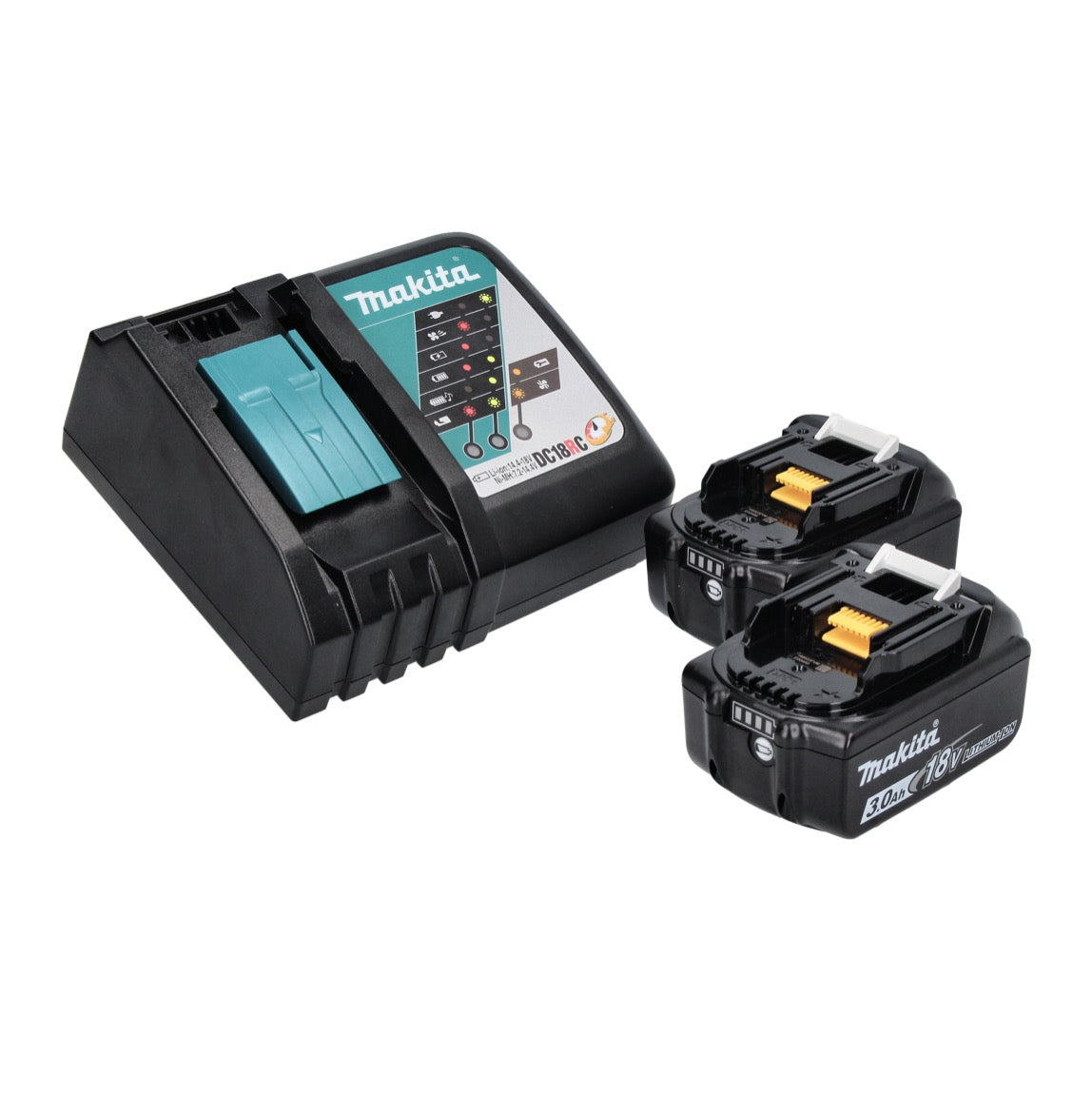 Makita DHP 458 RF perceuse à percussion sans fil 18 V 91 Nm + 2x batteries 3,0 Ah + chargeur