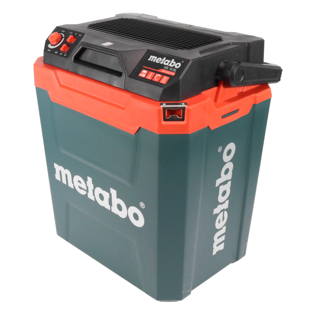 Metabo KB 18 BL Akku Kühlbox 18 V mit Warmhaltefunktion 28 l Brushless + 1x Akku 8,0 Ah - ohne Ladegerät