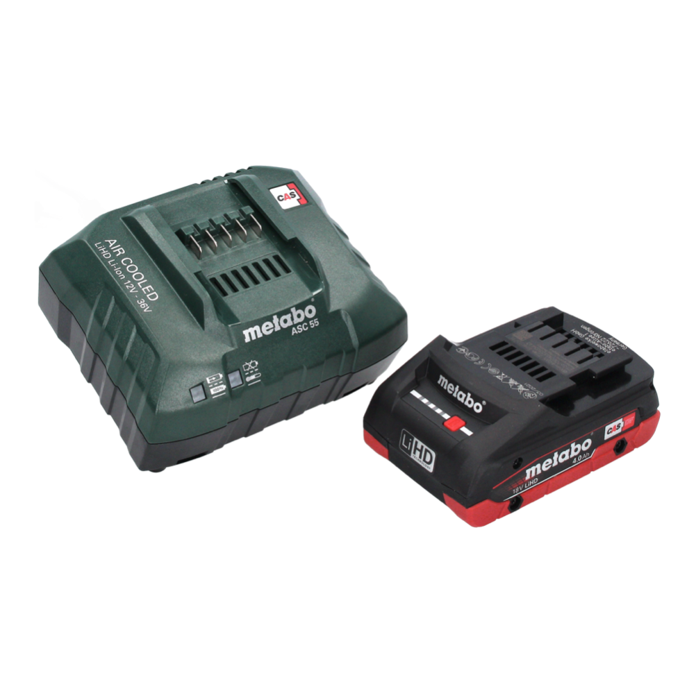 Glacière à batterie Metabo KB 18 BL 18 V avec fonction chauffante 28 l sans balais + 1x batterie 4,0 Ah + chargeur