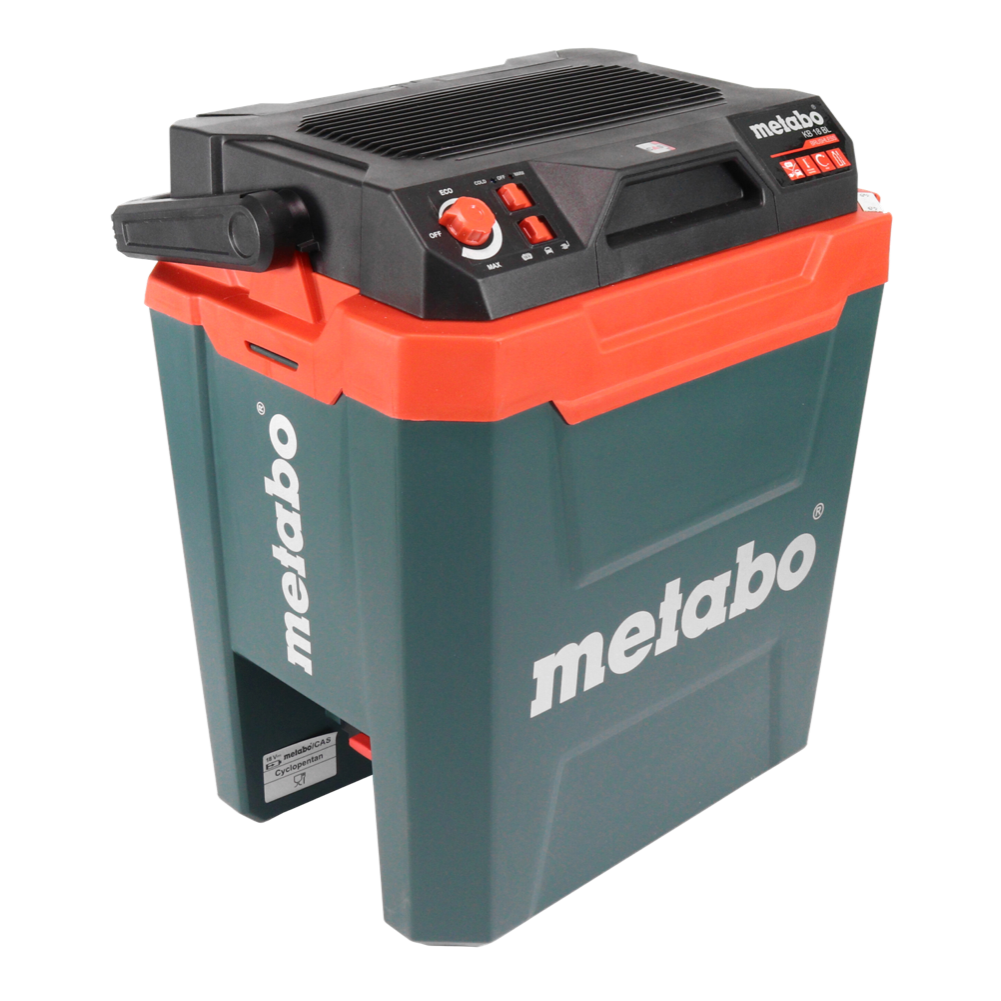 Glacière à batterie Metabo KB 18 BL 18 V avec fonction chauffante 28 l sans balais + 1x batterie 4,0 Ah + chargeur