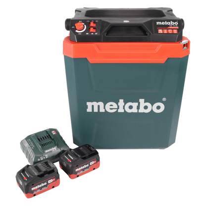 Metabo KB 18 BL Akku Kühlbox 18 V mit Warmhaltefunktion 28 l Brushless + 2x Akku 8,0 Ah + Ladegerät