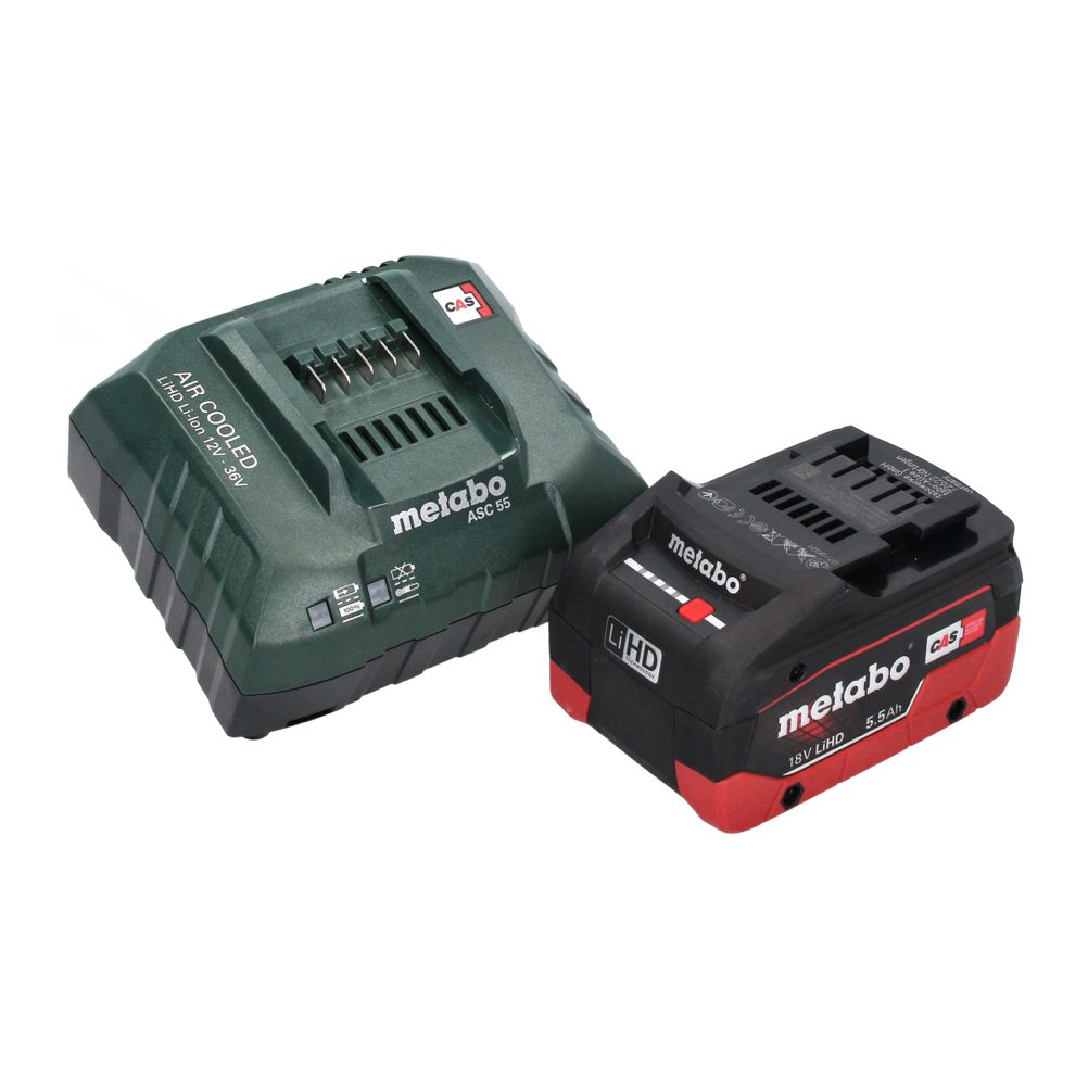 Glacière à batterie Metabo KB 18 BL 18 V avec fonction chauffante 28 l sans balais + 1 batterie 5,5 Ah + chargeur