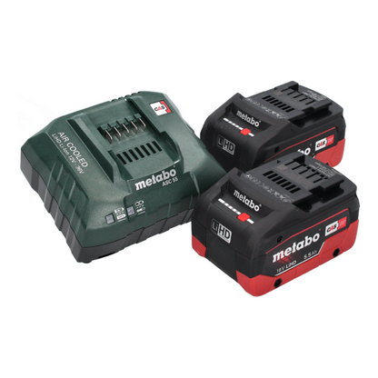 Glacière à batterie Metabo KB 18 BL 18 V avec fonction chauffante 28 l sans balais + 2x batteries 5,5 Ah + chargeur