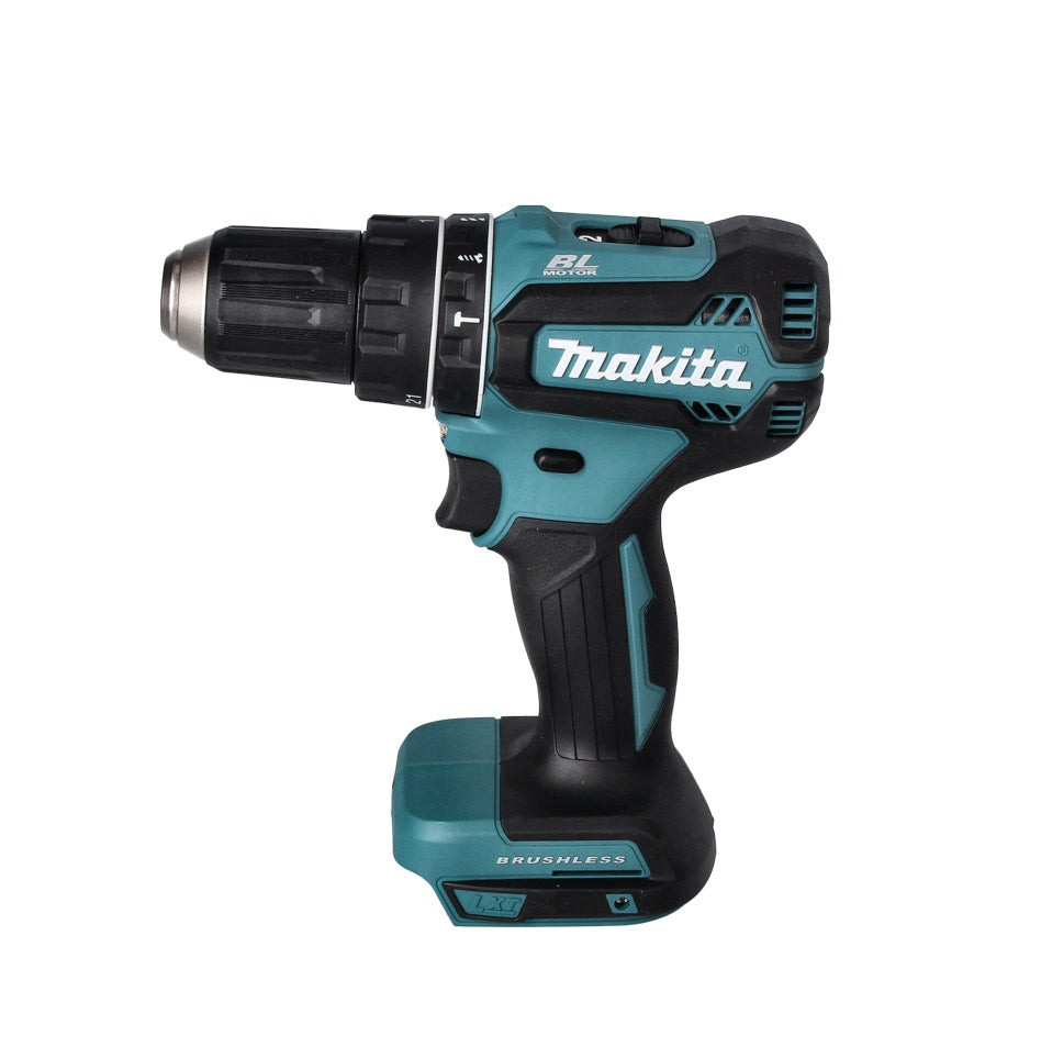 Makita DHP 485 RF perceuse à percussion sans fil 18 V 50 Nm sans balais + 2 batteries 3,0 Ah + chargeur