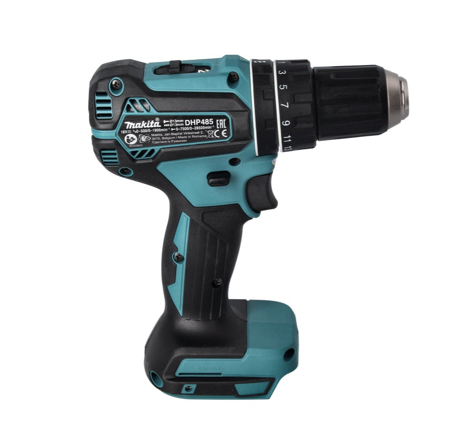 Makita DHP 485 RF perceuse à percussion sans fil 18 V 50 Nm sans balais + 2 batteries 3,0 Ah + chargeur