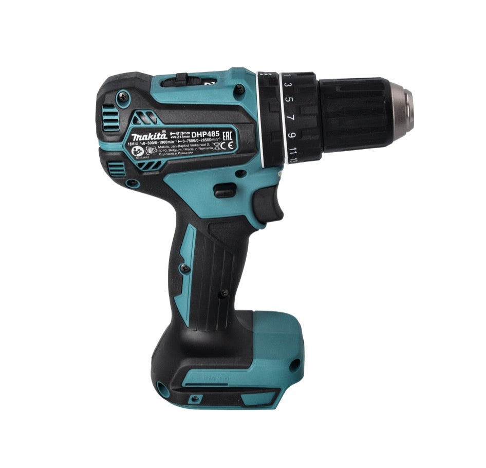 Makita DHP 485 RM1 perceuse à percussion sans fil 18 V 50 Nm sans balais + 1 batterie 4,0 Ah + chargeur