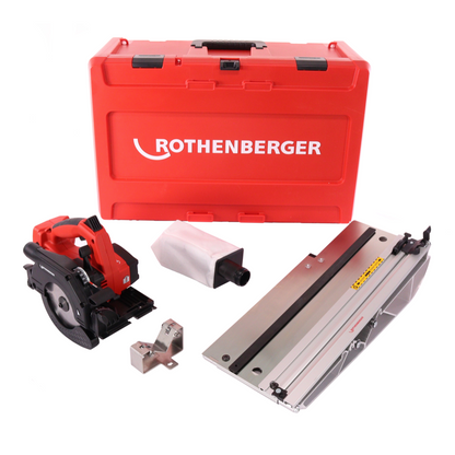 Rothenberger PIPECUT mini scie universelle à batterie 18 V 125 mm + lame de scie + coffret - sans batterie, sans chargeur (1000003374)