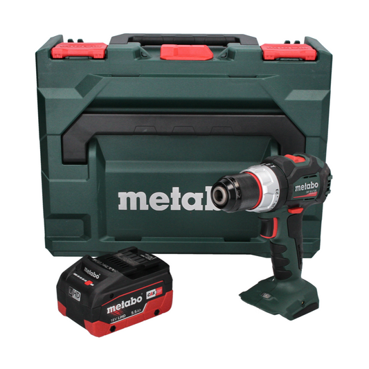 Perceuse à percussion sans fil Metabo SB 18 LT BL 18 V 75 Nm sans balai + 1x batterie 5,5 Ah + métaBOX - sans chargeur