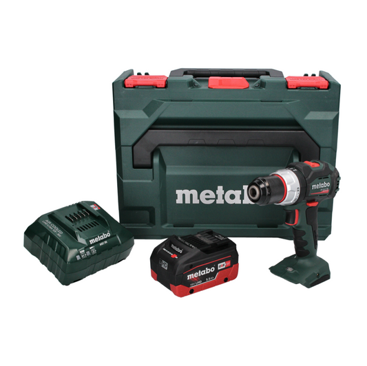 Metabo SB 18 LT BL Akku Schlagbohrschrauber 18 V 75 Nm Brushless + 1x Akku 5,5 Ah + Ladegerät + metaBOX